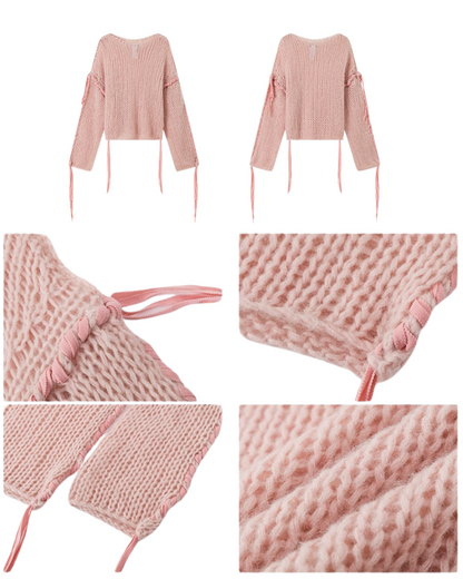 0 lace-up tops