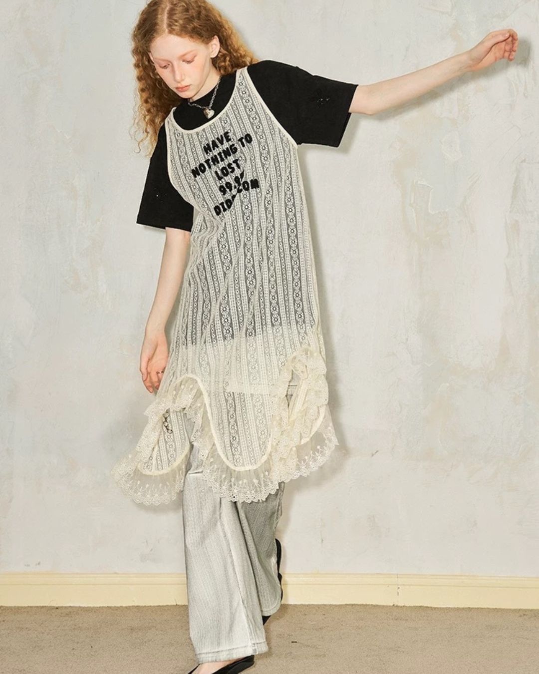 0 logo-T dress