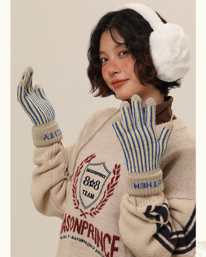 00 stripe gloves