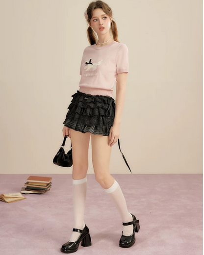 0 short skirt