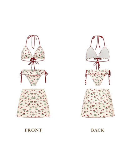 0 flower swim wear