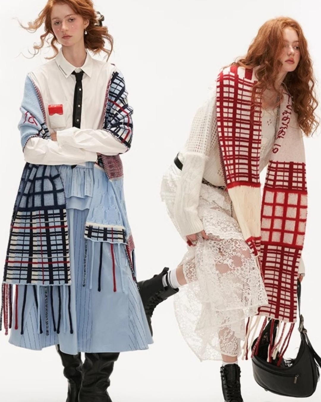 00 check scarf
