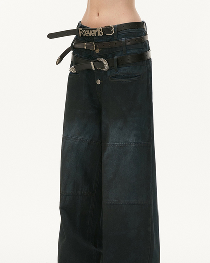 0 wide jeans