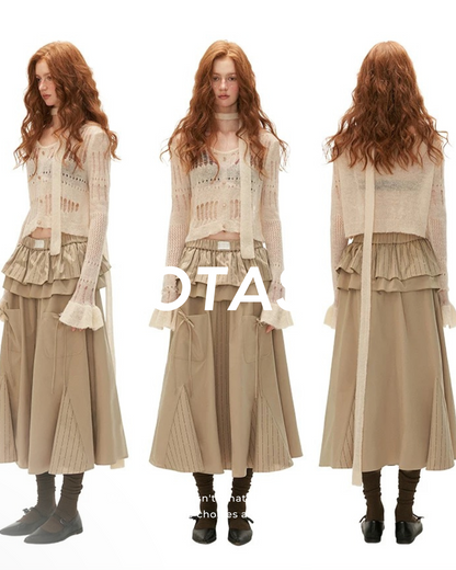 00 layered skirt