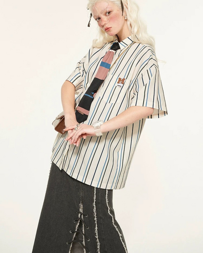0 stripe shirt