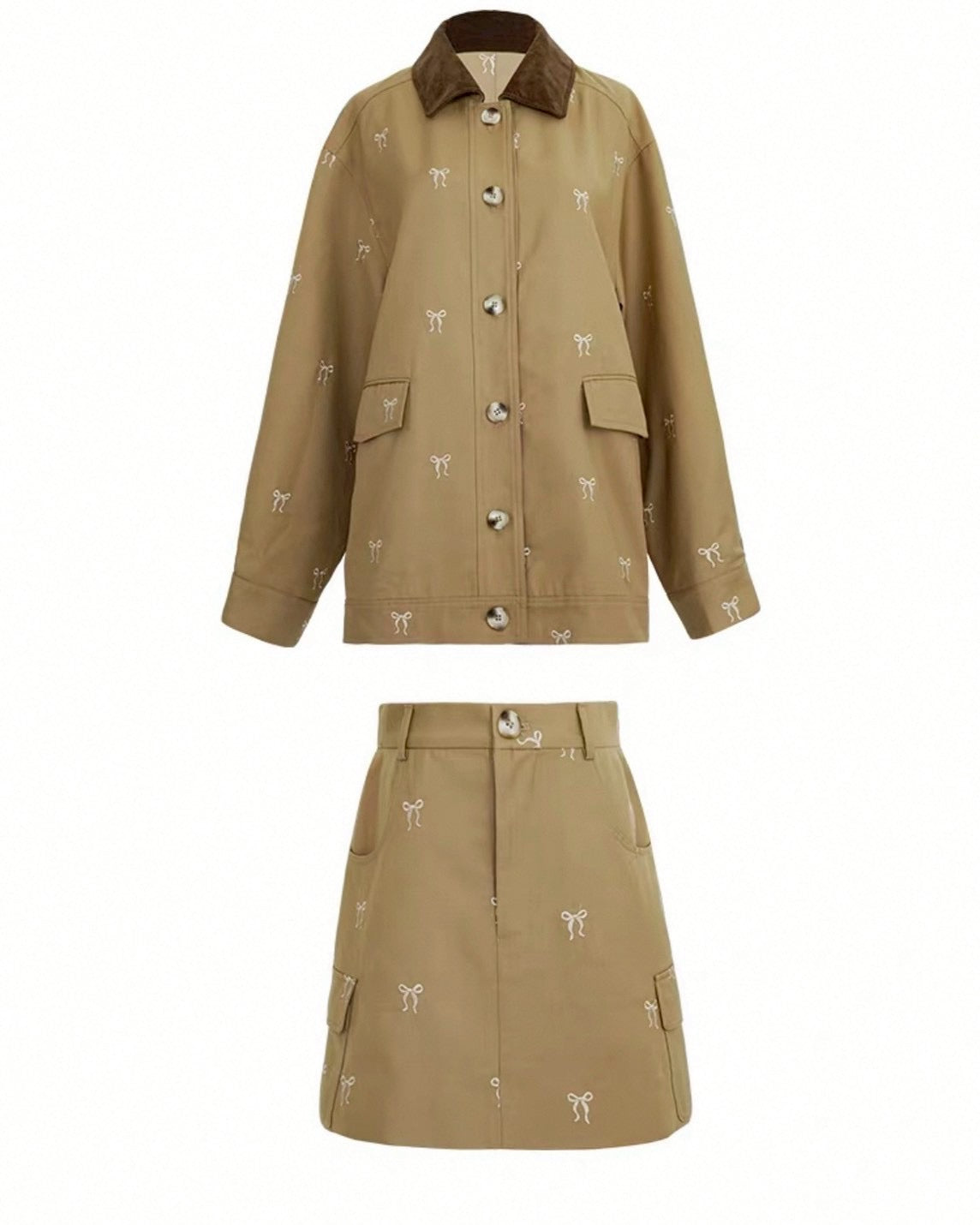 ribbon brown set-up