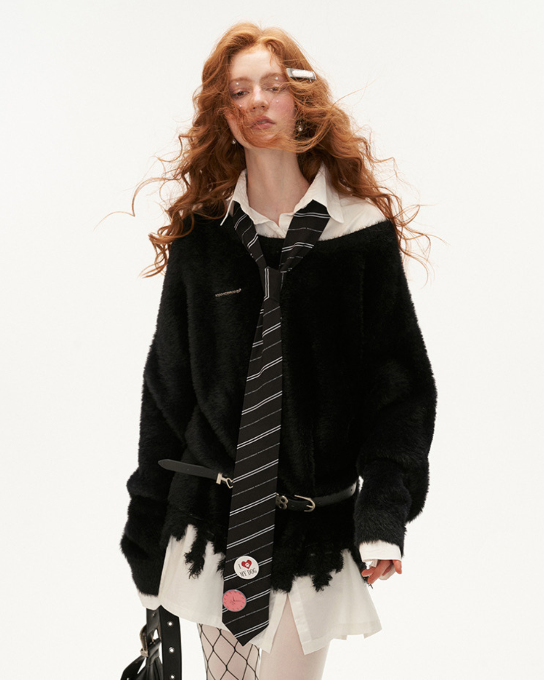 0 loose casual knit