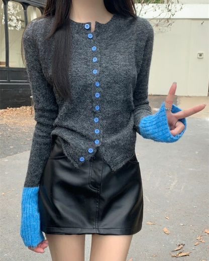 0 sleeve cardigan