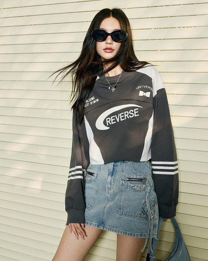 00 contrast sweater