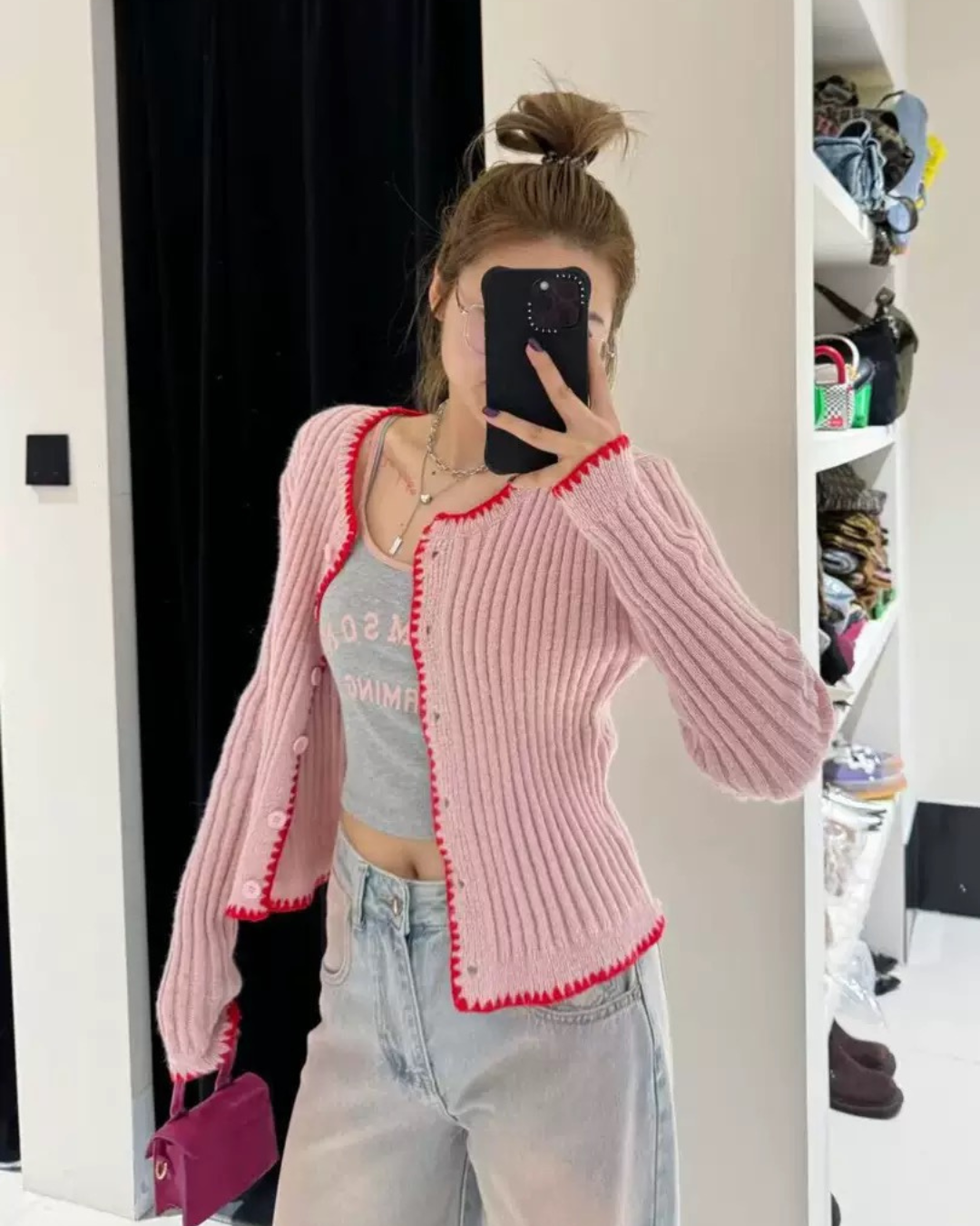 0 rétro cardigan