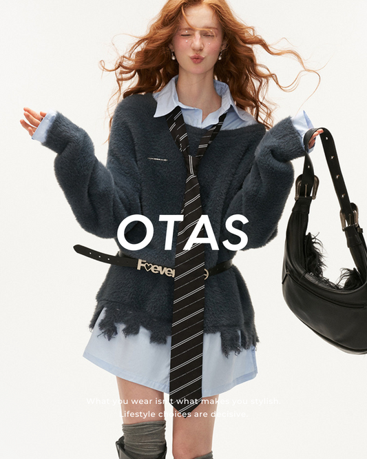 0 loose casual knit