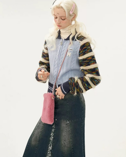 00 rétro cardigan