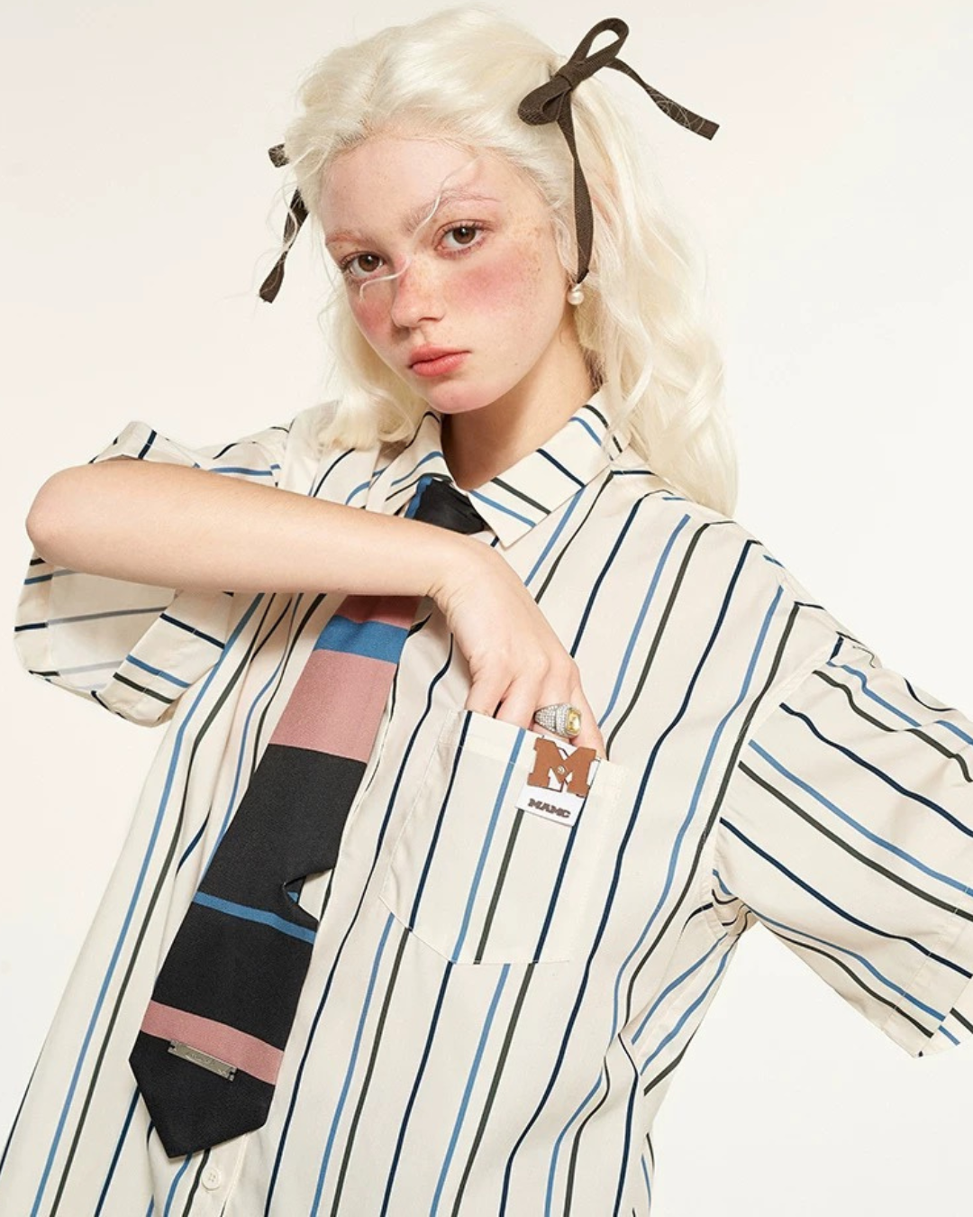 0 stripe shirt