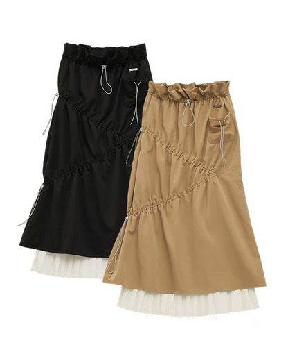 00 pleats skirt