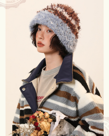 0 fluffy hat