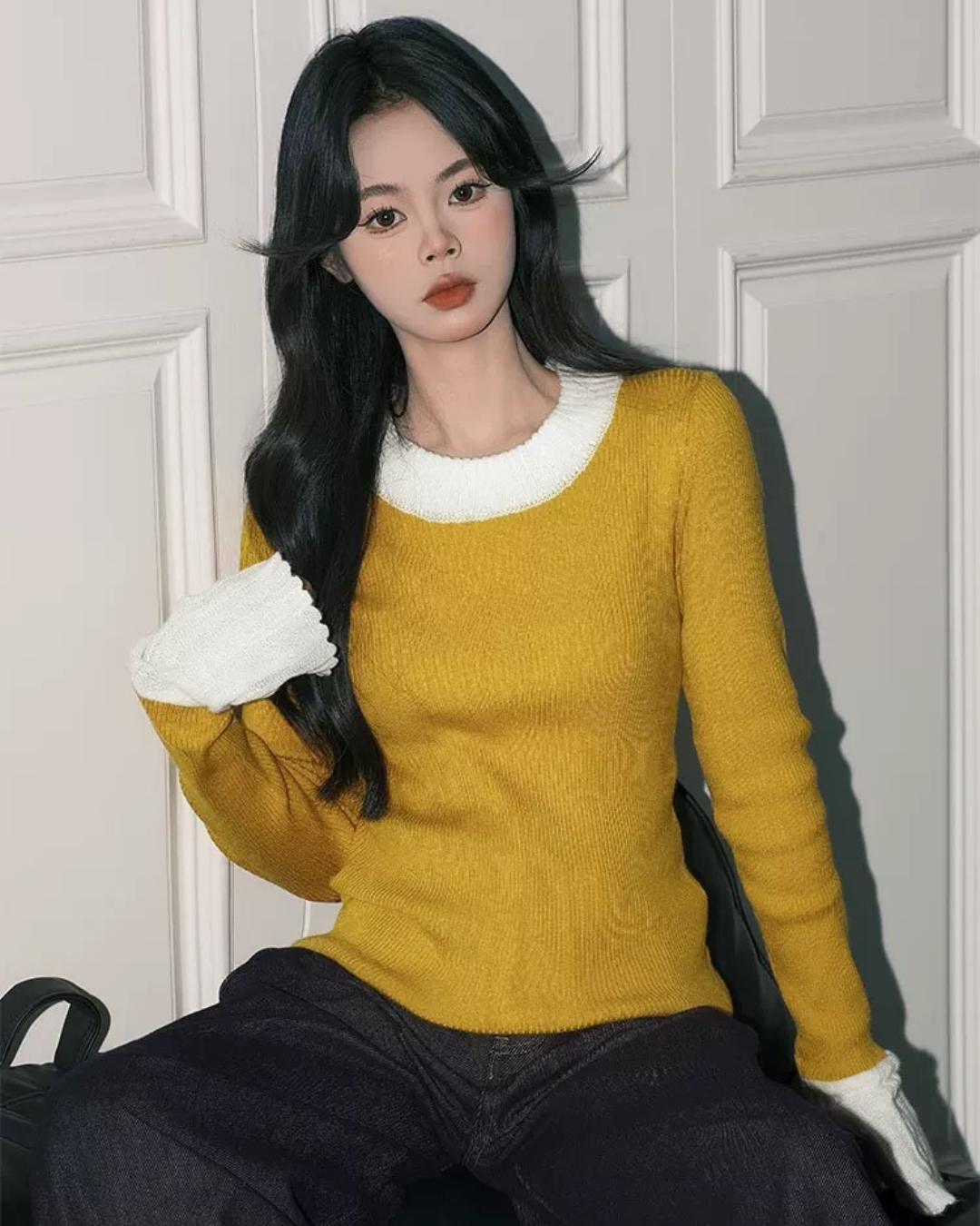 0 sleeve sweater