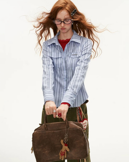 0 stripe shirt