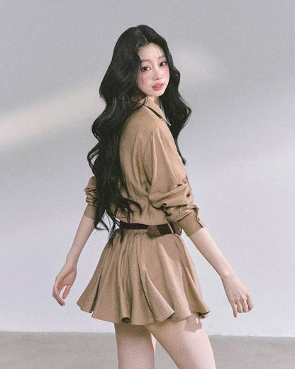 mini shirt onepiece