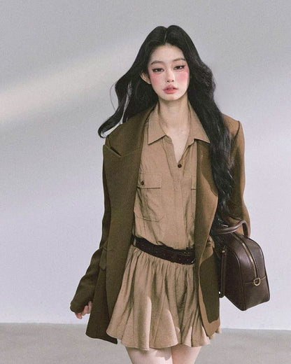 mini shirt onepiece