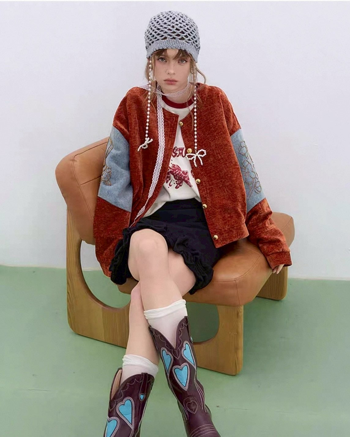 bi-color jacket