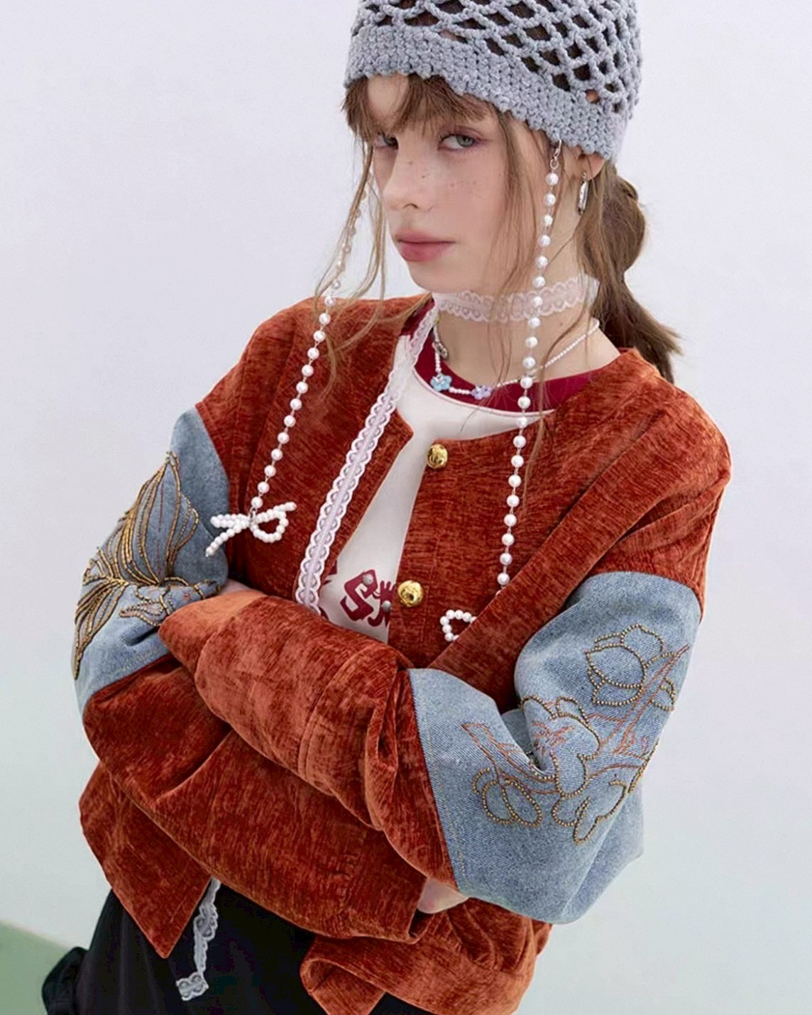 bi-color jacket