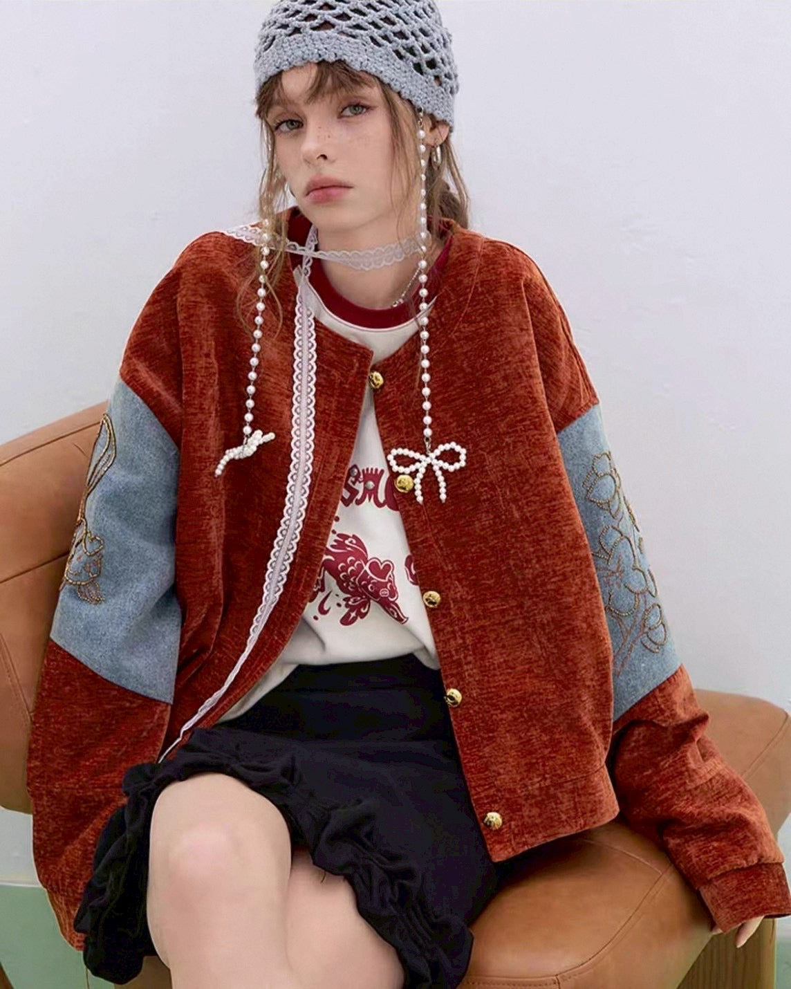 bi-color jacket