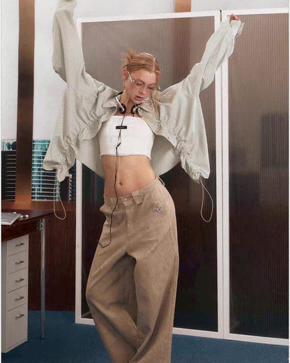 front chiffon shirt