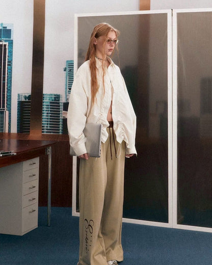 front chiffon shirt
