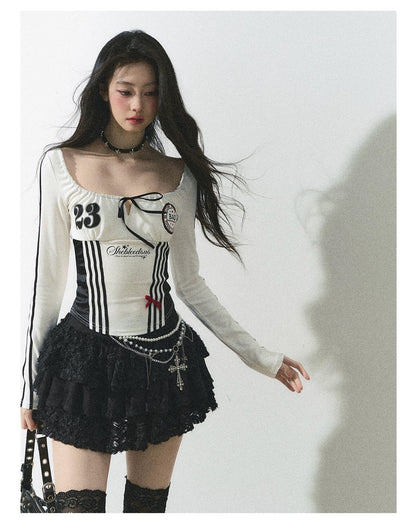 01 black casual-T
